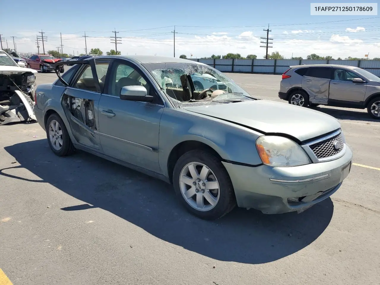 2005 Ford Five Hundred Sel VIN: 1FAFP27125G178609 Lot: 63795665