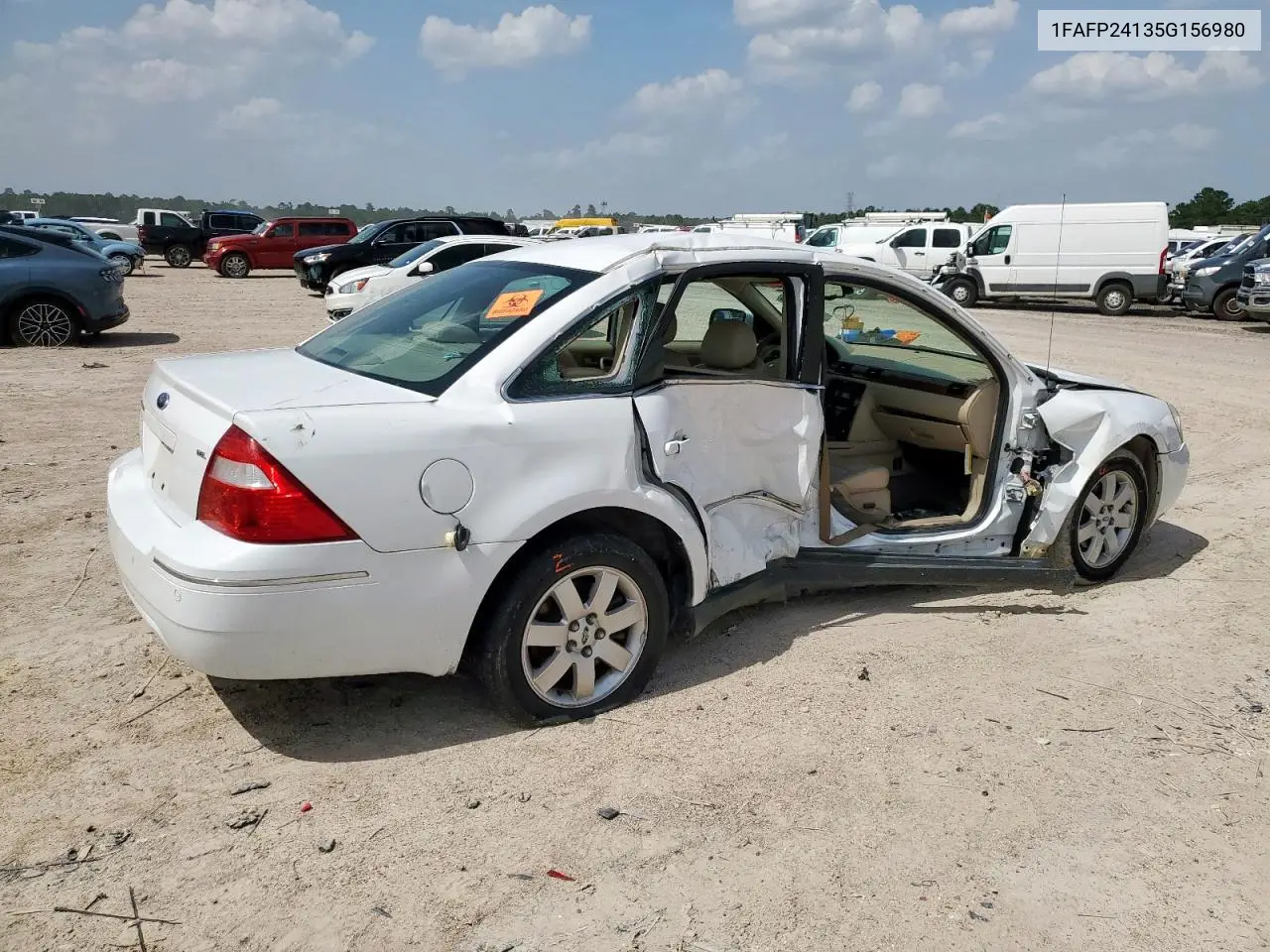 2005 Ford Five Hundred Sel VIN: 1FAFP24135G156980 Lot: 64967855