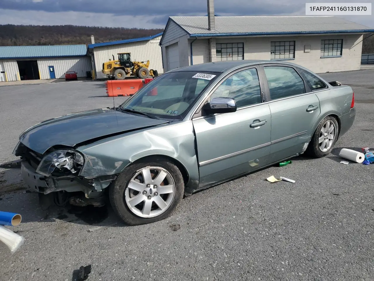 2006 Ford Five Hundred Sel VIN: 1FAFP24116G131870 Lot: 53336385