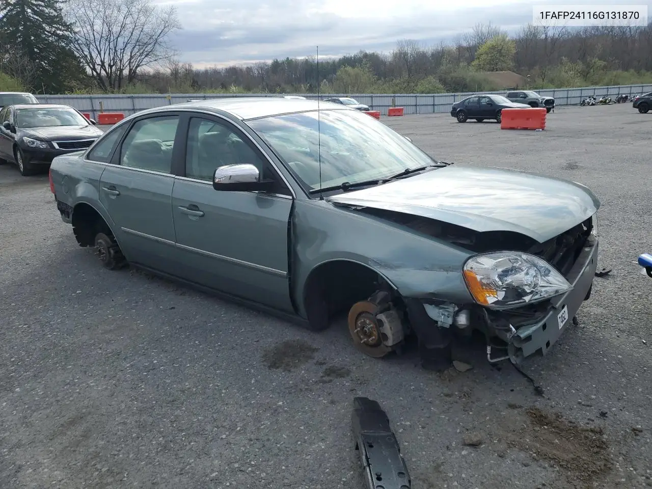 2006 Ford Five Hundred Sel VIN: 1FAFP24116G131870 Lot: 53336385
