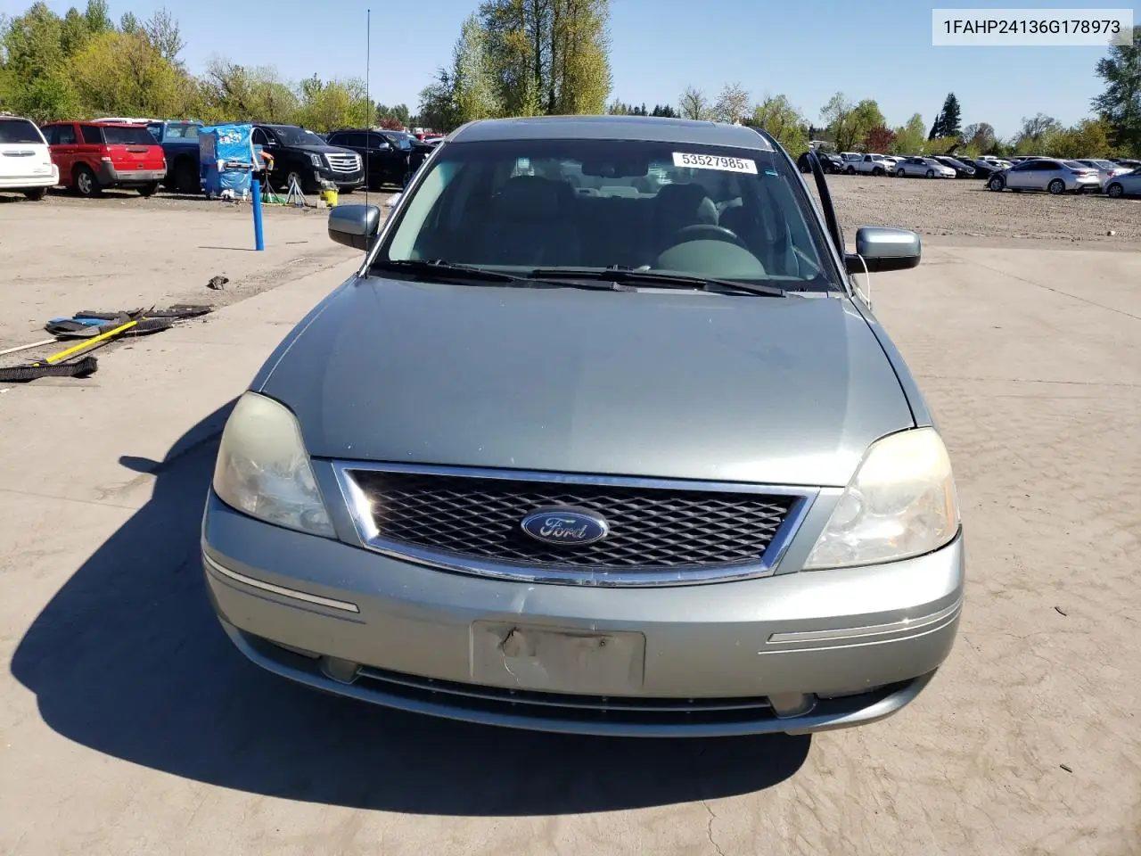 2006 Ford Five Hundred Sel VIN: 1FAHP24136G178973 Lot: 53527985
