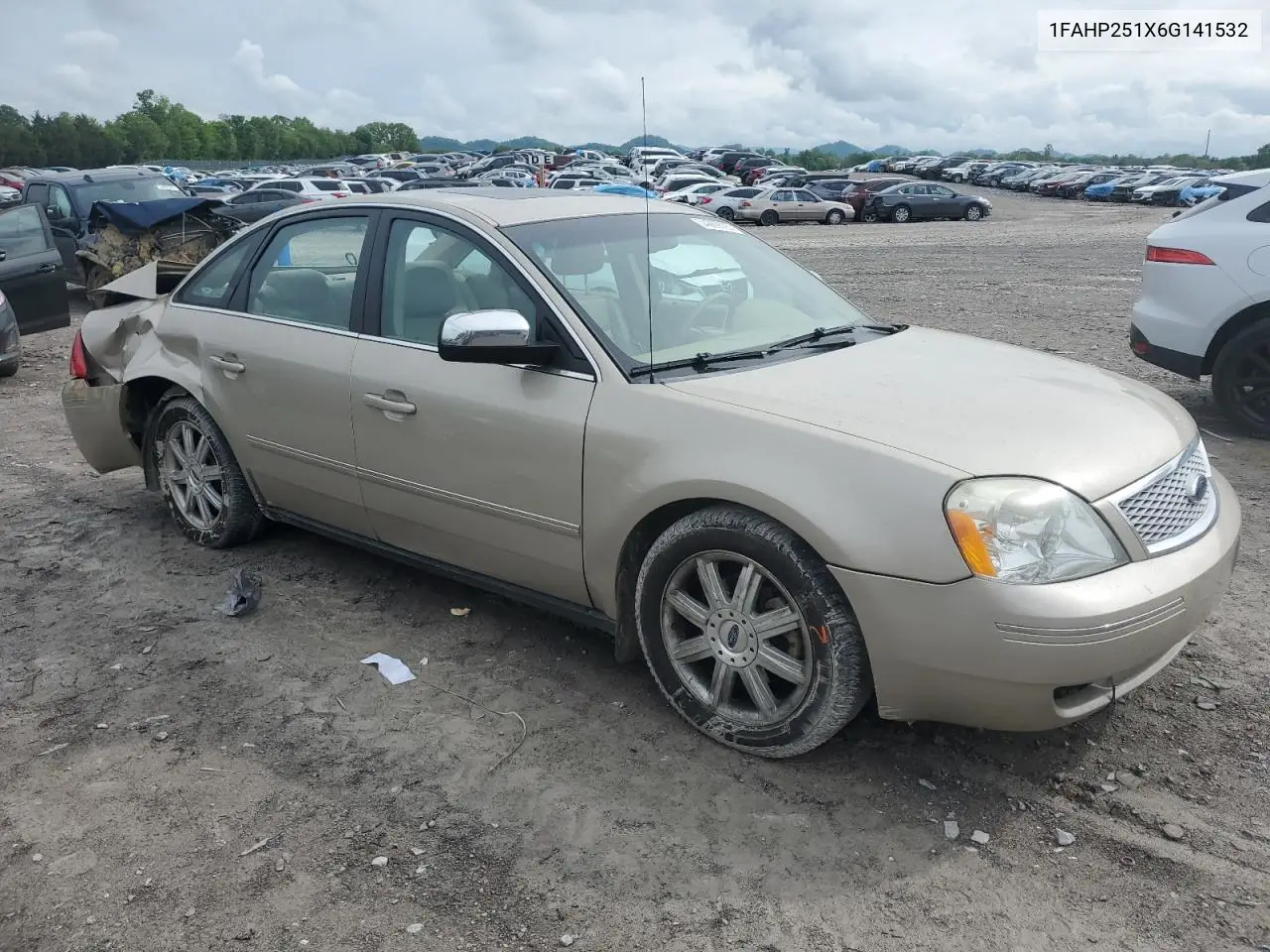 2006 Ford Five Hundred Limited VIN: 1FAHP251X6G141532 Lot: 54269725