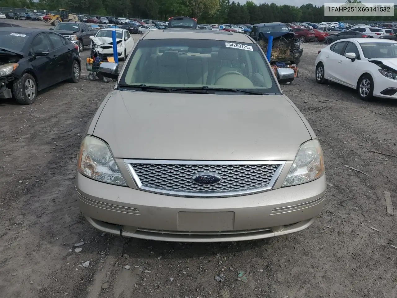 2006 Ford Five Hundred Limited VIN: 1FAHP251X6G141532 Lot: 54269725