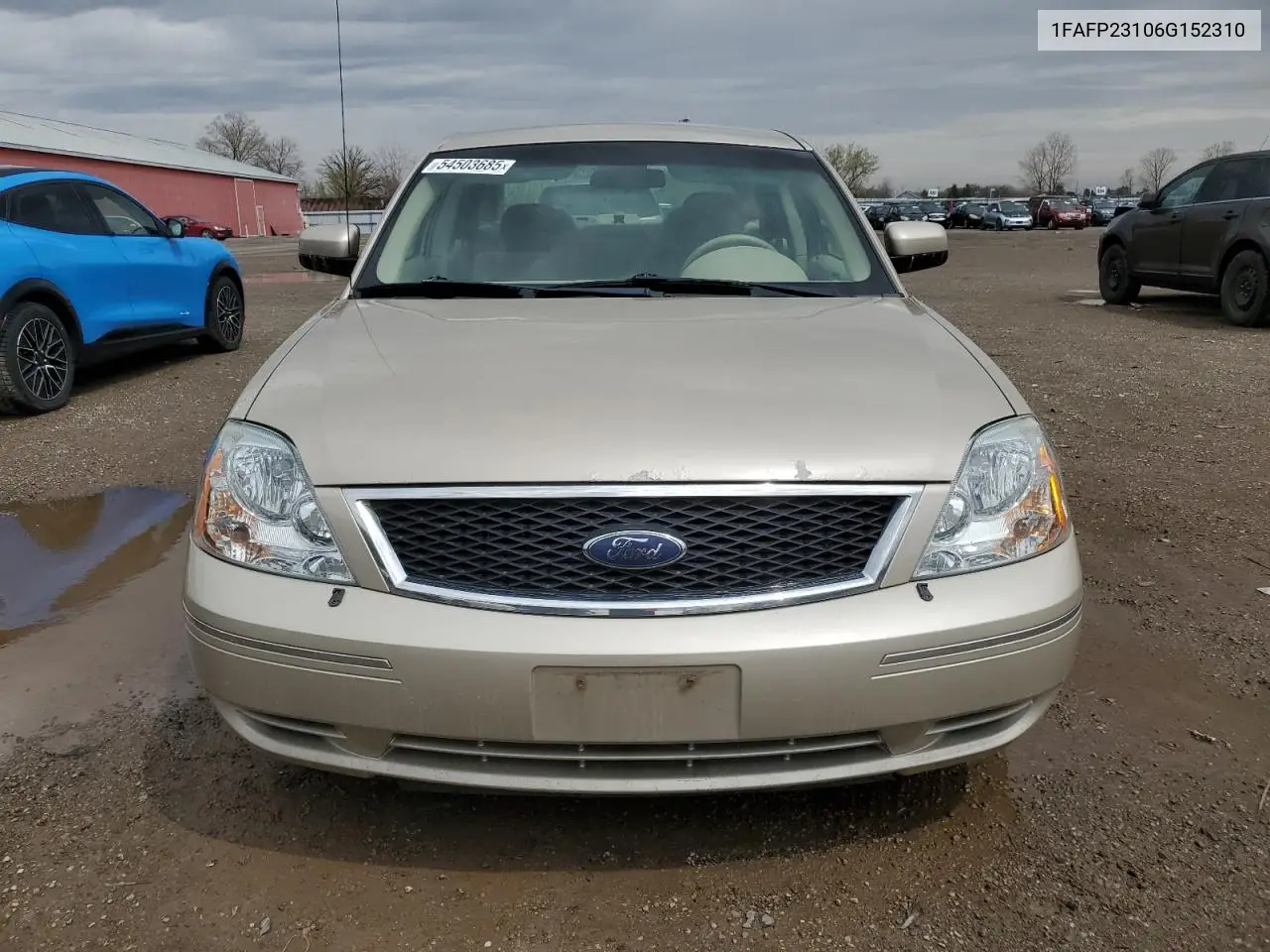2006 Ford Five Hundred Se VIN: 1FAFP23106G152310 Lot: 54503685
