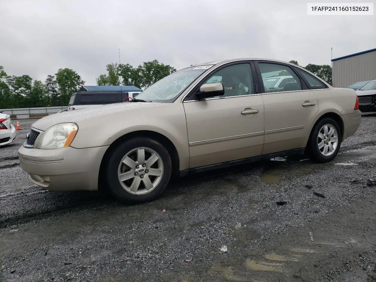 2006 Ford Five Hundred Sel VIN: 1FAFP24116G152623 Lot: 54522795