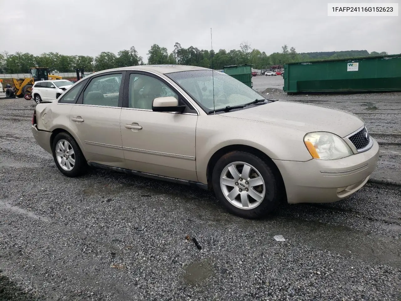 2006 Ford Five Hundred Sel VIN: 1FAFP24116G152623 Lot: 54522795