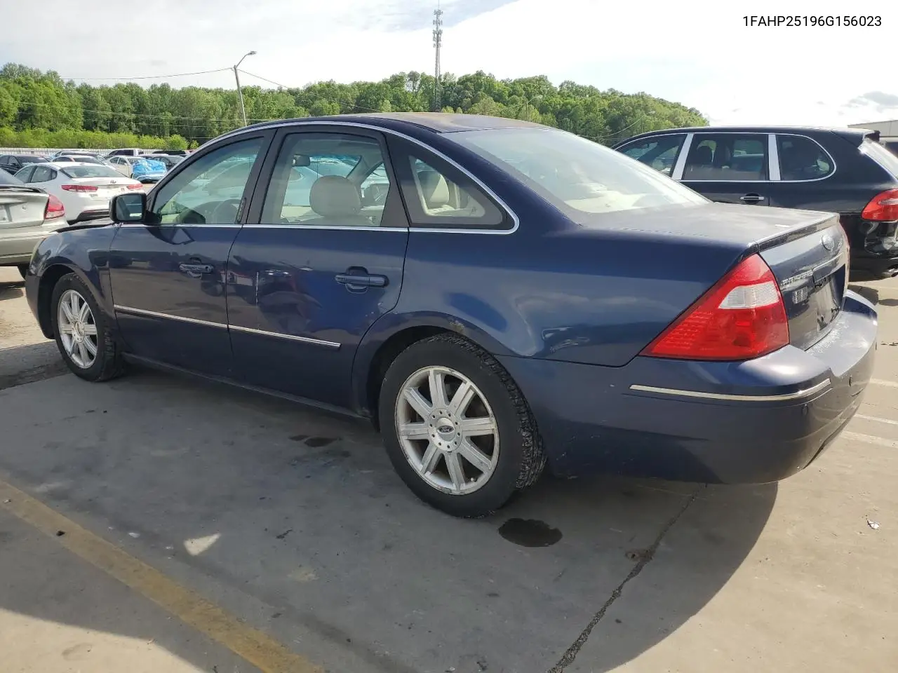 2006 Ford Five Hundred Limited VIN: 1FAHP25196G156023 Lot: 55138425