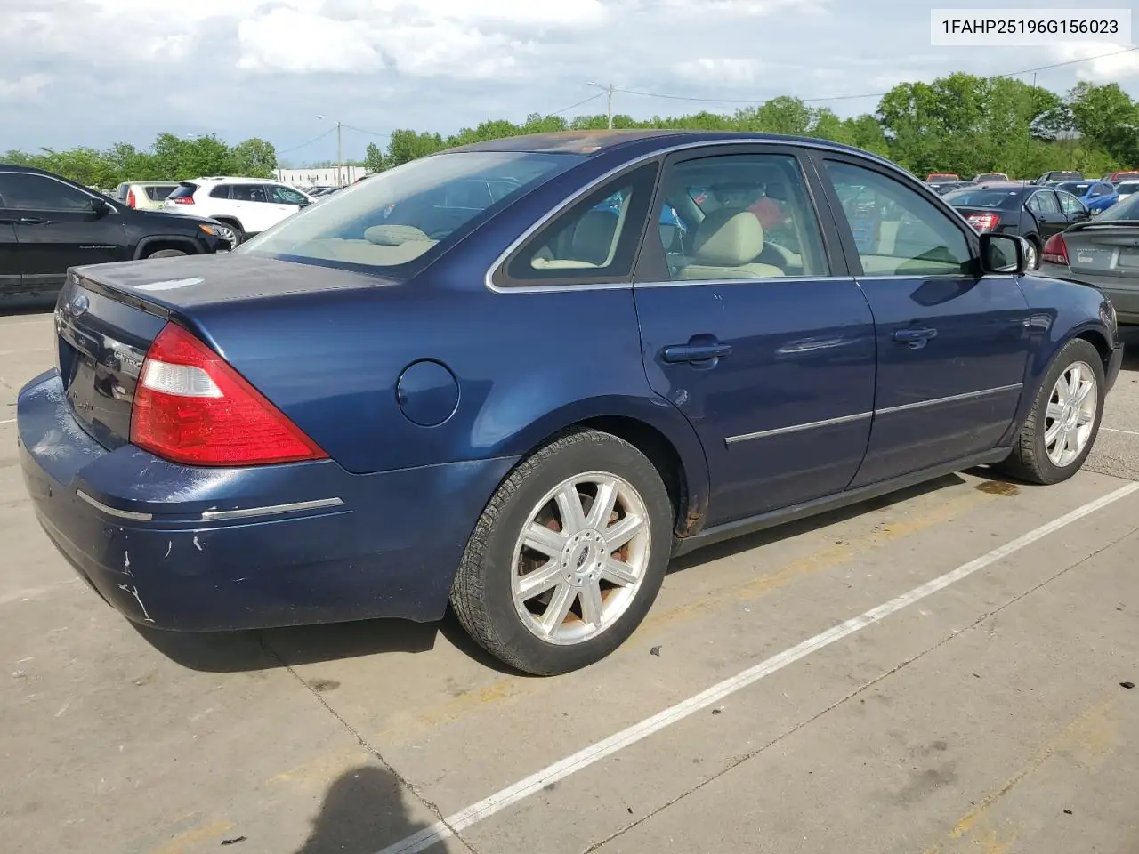 2006 Ford Five Hundred Limited VIN: 1FAHP25196G156023 Lot: 55138425