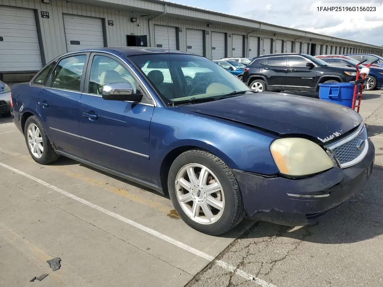 2006 Ford Five Hundred Limited VIN: 1FAHP25196G156023 Lot: 55138425