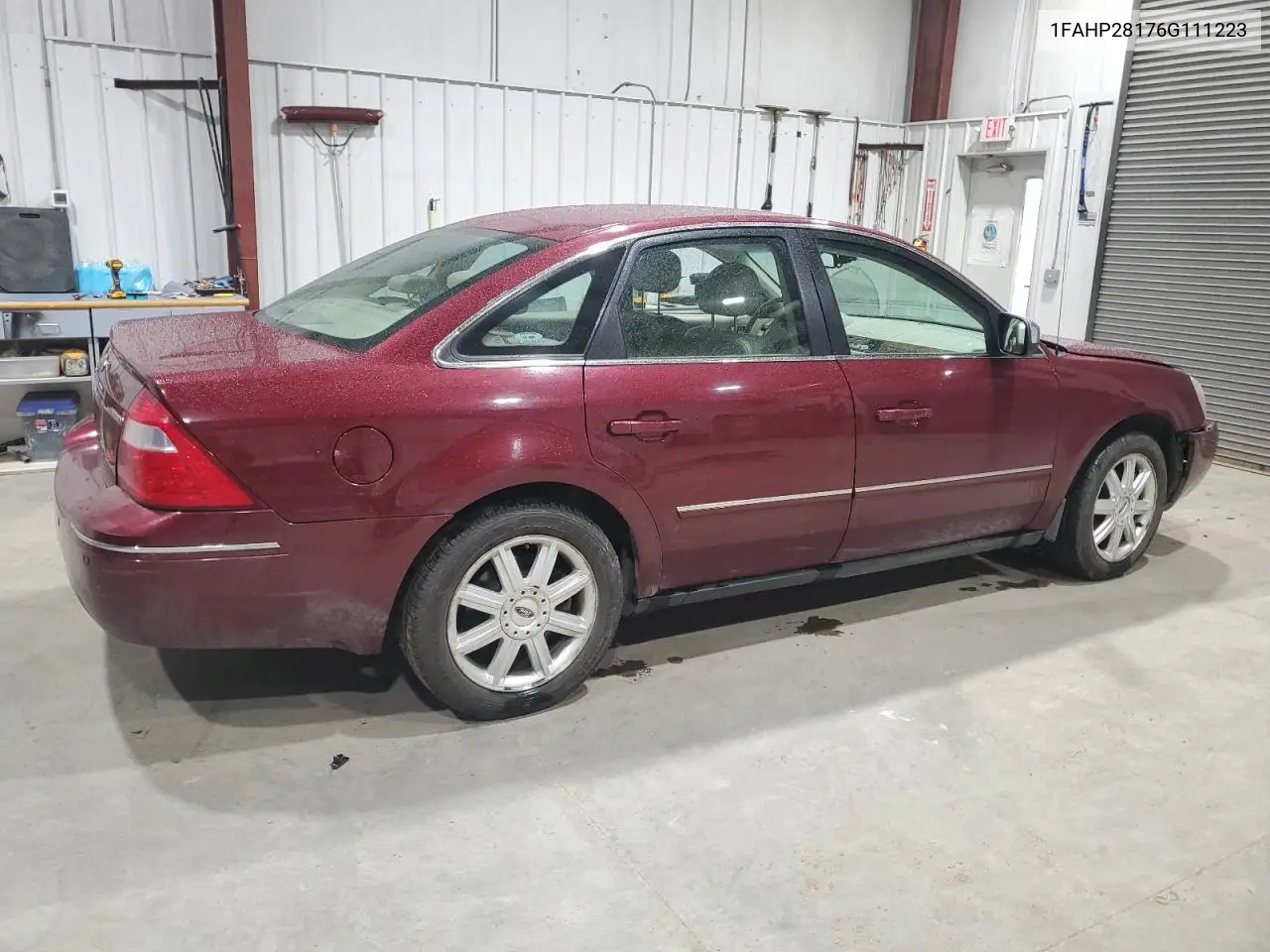 2006 Ford Five Hundred Limited VIN: 1FAHP28176G111223 Lot: 55824555