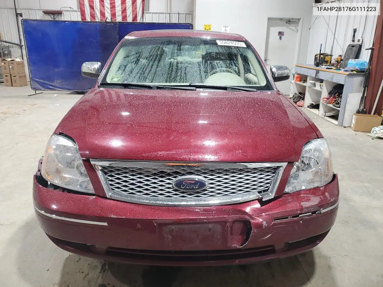 2006 Ford Five Hundred Limited VIN: 1FAHP28176G111223 Lot: 55824555