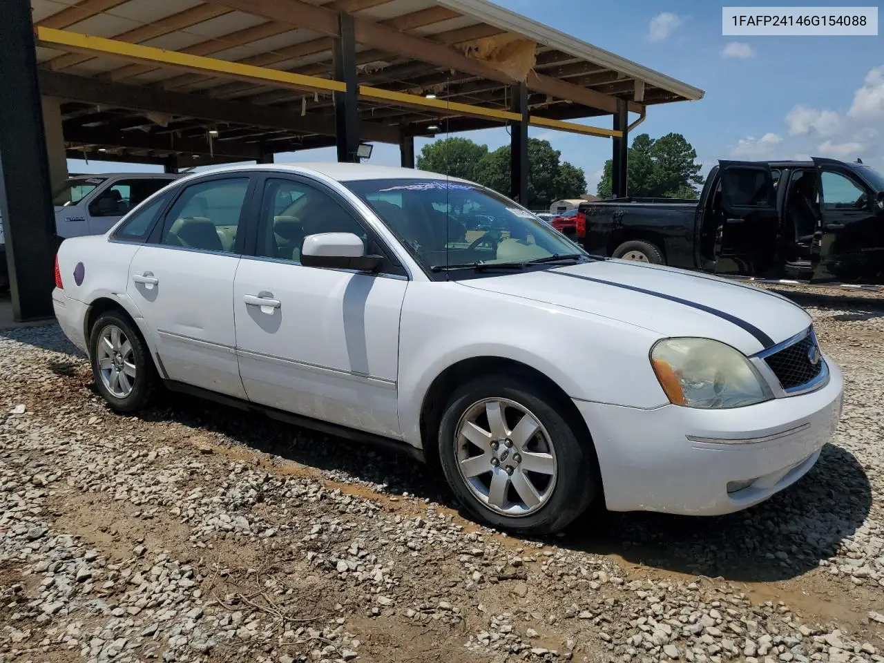 2006 Ford Five Hundred Sel VIN: 1FAFP24146G154088 Lot: 58504955