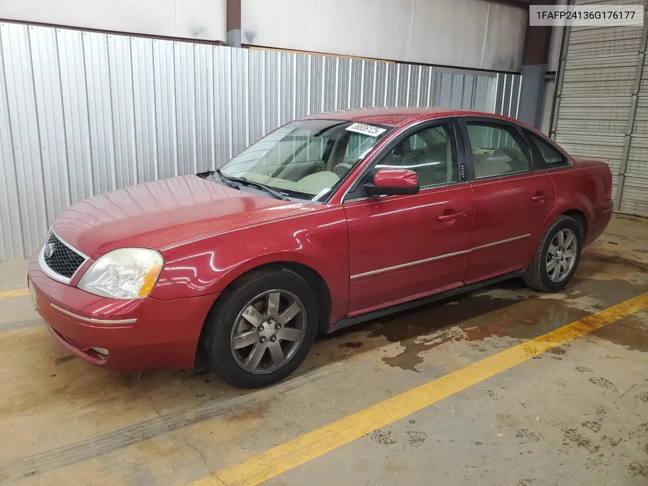 2006 Ford Five Hundred Sel VIN: 1FAFP24136G176177 Lot: 58806125