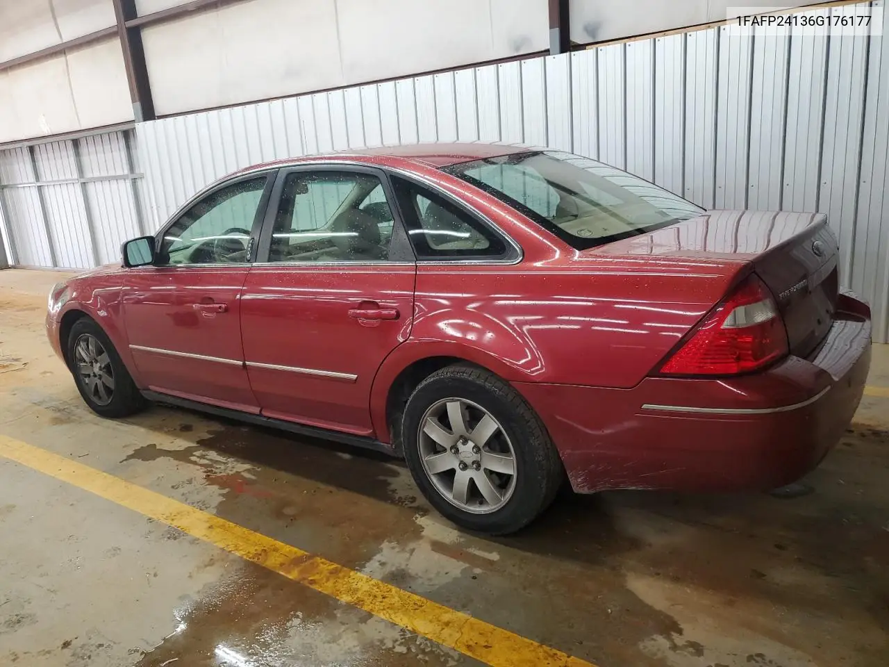 2006 Ford Five Hundred Sel VIN: 1FAFP24136G176177 Lot: 58806125