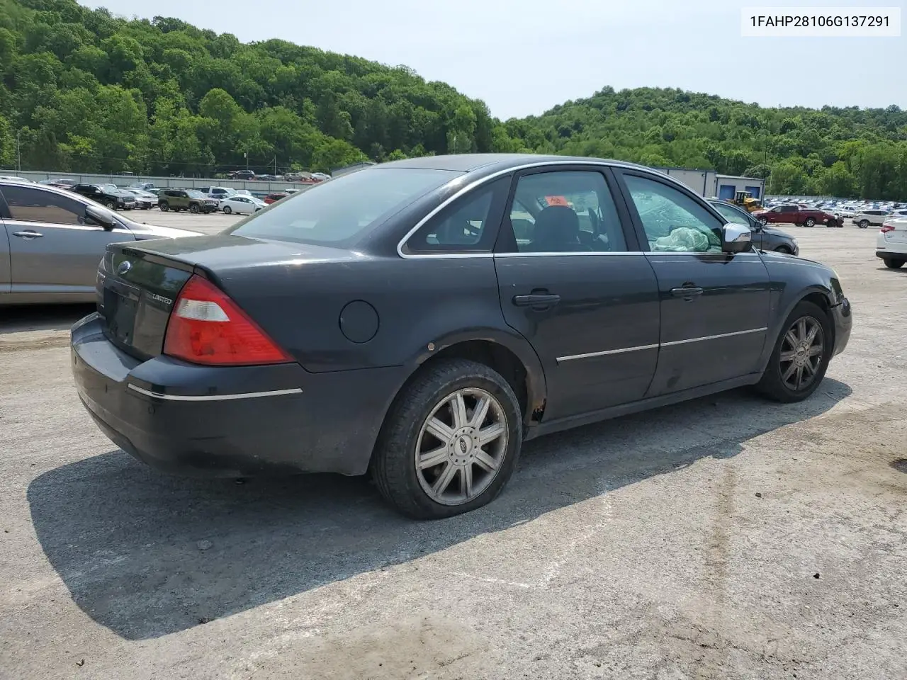 2006 Ford Five Hundred Limited VIN: 1FAHP28106G137291 Lot: 59268435