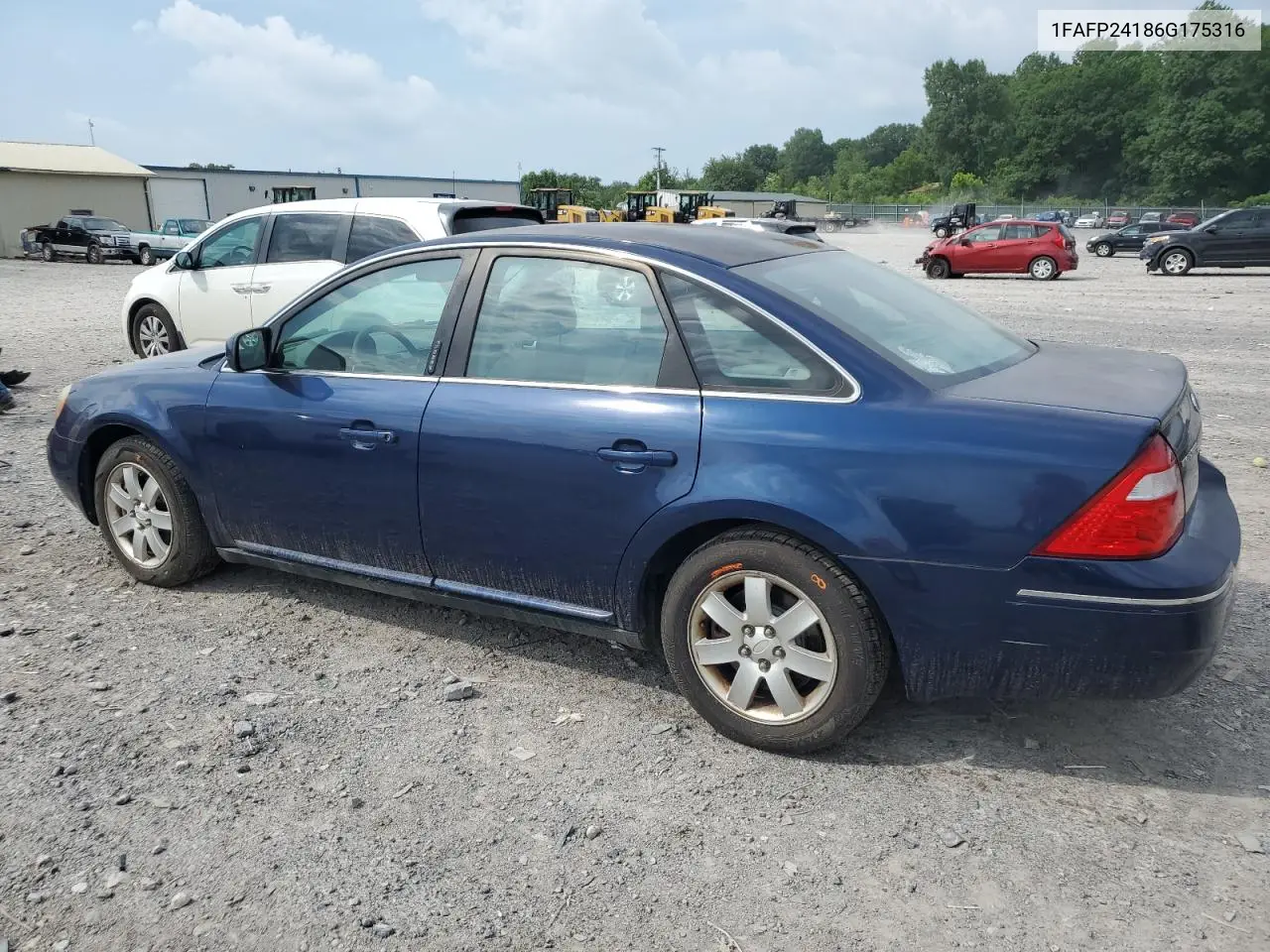 2006 Ford Five Hundred Sel VIN: 1FAFP24186G175316 Lot: 59765025