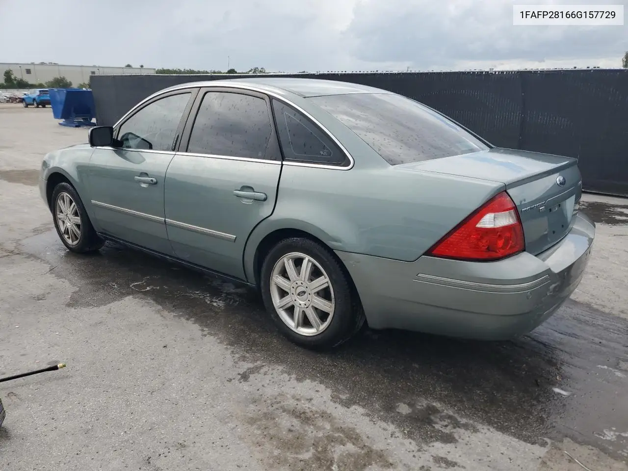 2006 Ford Five Hundred Limited VIN: 1FAFP28166G157729 Lot: 59936245