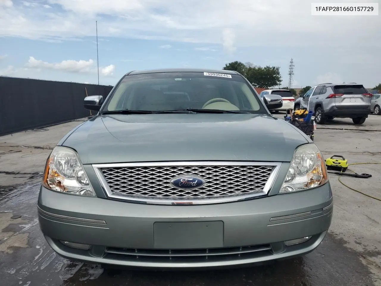 2006 Ford Five Hundred Limited VIN: 1FAFP28166G157729 Lot: 59936245