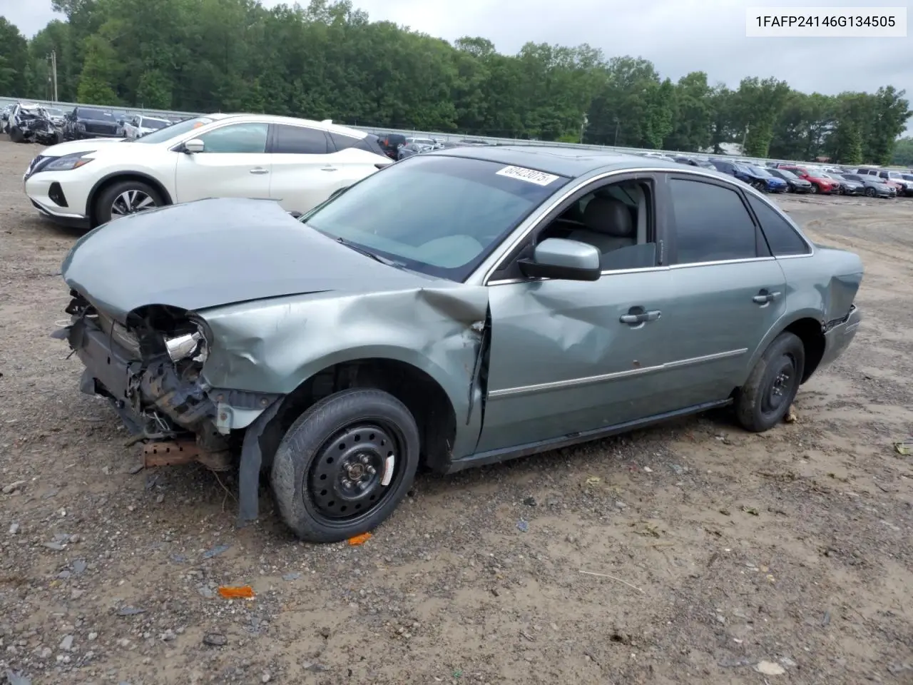 2006 Ford Five Hundred Sel VIN: 1FAFP24146G134505 Lot: 60423075
