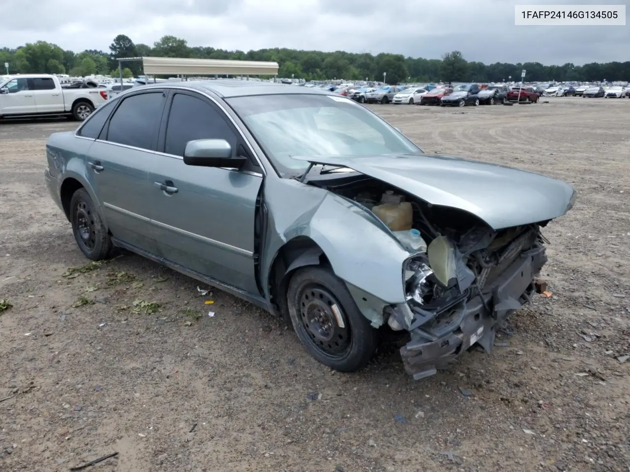 2006 Ford Five Hundred Sel VIN: 1FAFP24146G134505 Lot: 60423075