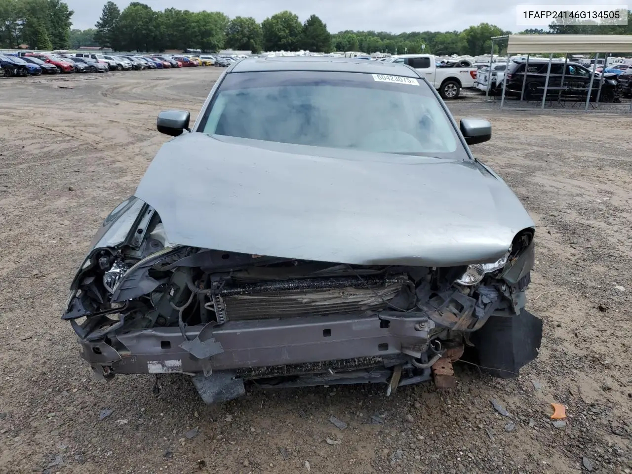 2006 Ford Five Hundred Sel VIN: 1FAFP24146G134505 Lot: 60423075