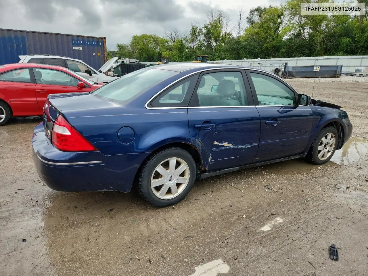 2006 Ford Five Hundred Se VIN: 1FAFP23196G125025 Lot: 61792935