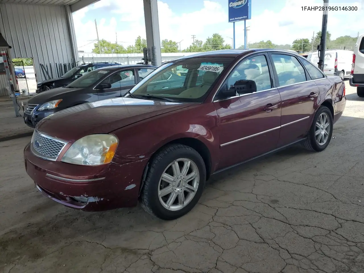 2006 Ford Five Hundred Limited VIN: 1FAHP28196G146300 Lot: 62456185