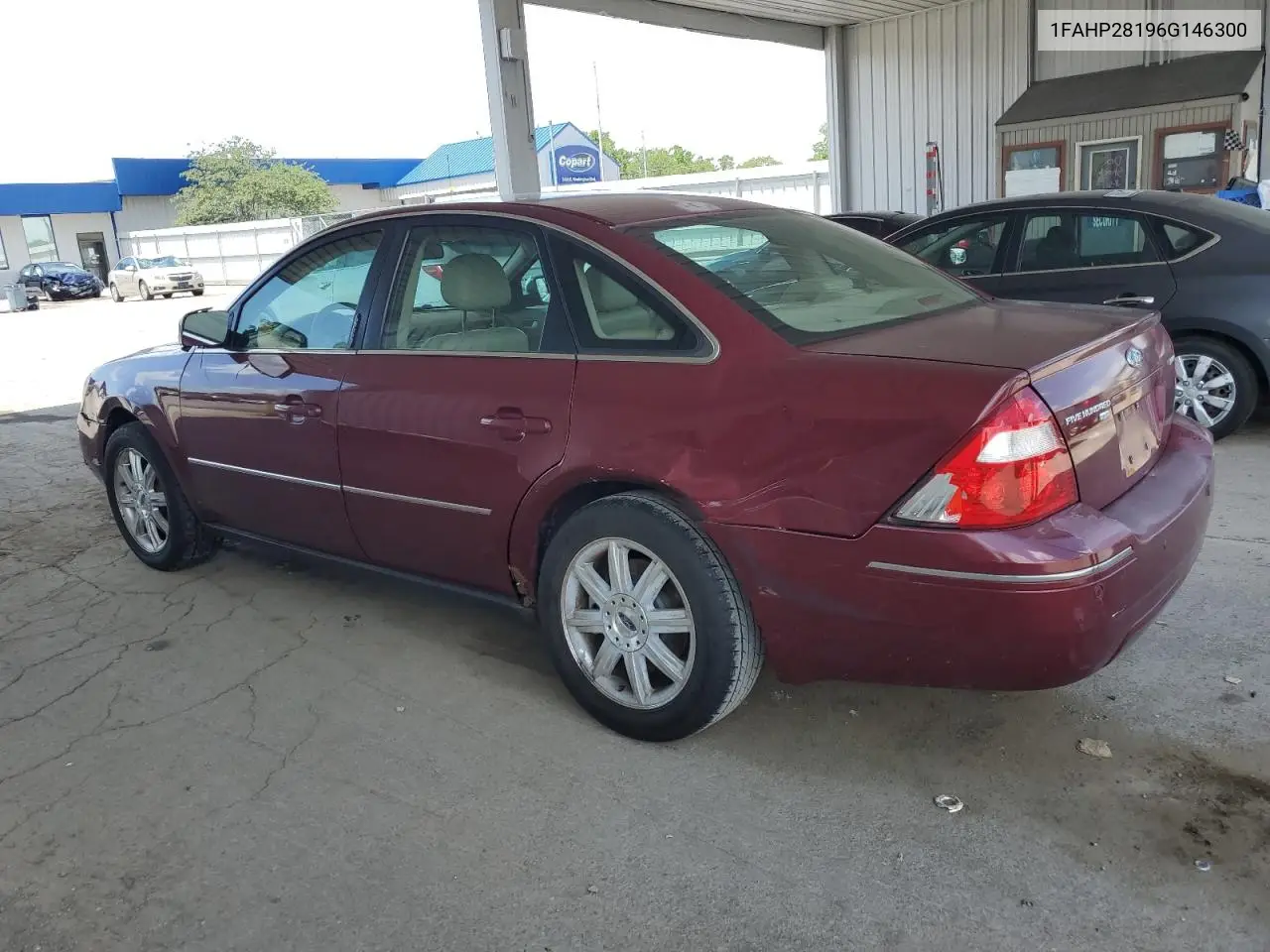 2006 Ford Five Hundred Limited VIN: 1FAHP28196G146300 Lot: 62456185