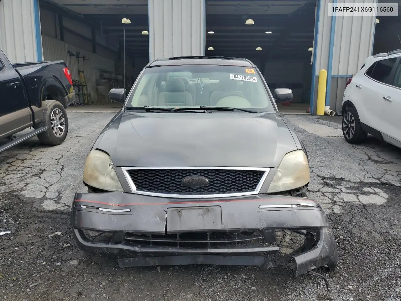 2006 Ford Five Hundred Sel VIN: 1FAFP241X6G116560 Lot: 64770325