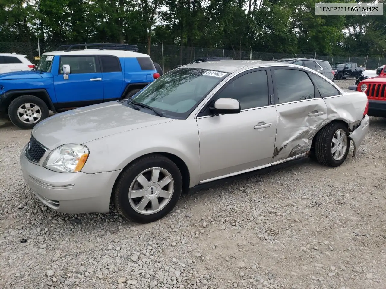2006 Ford Five Hundred Se VIN: 1FAFP23186G164429 Lot: 64974605
