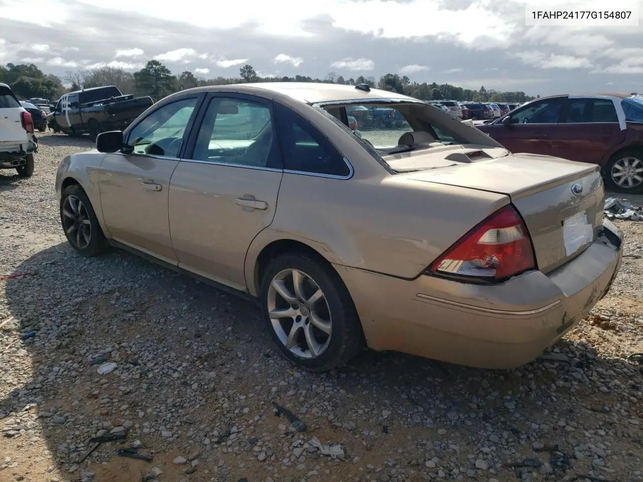 2007 Ford Five Hundred Sel VIN: 1FAHP24177G154807 Lot: 45187165