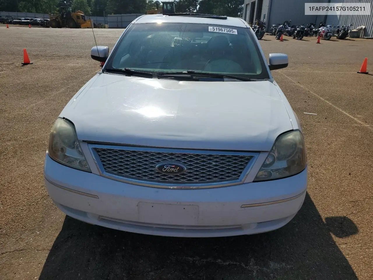 2007 Ford Five Hundred Sel VIN: 1FAFP24157G105211 Lot: 51967505