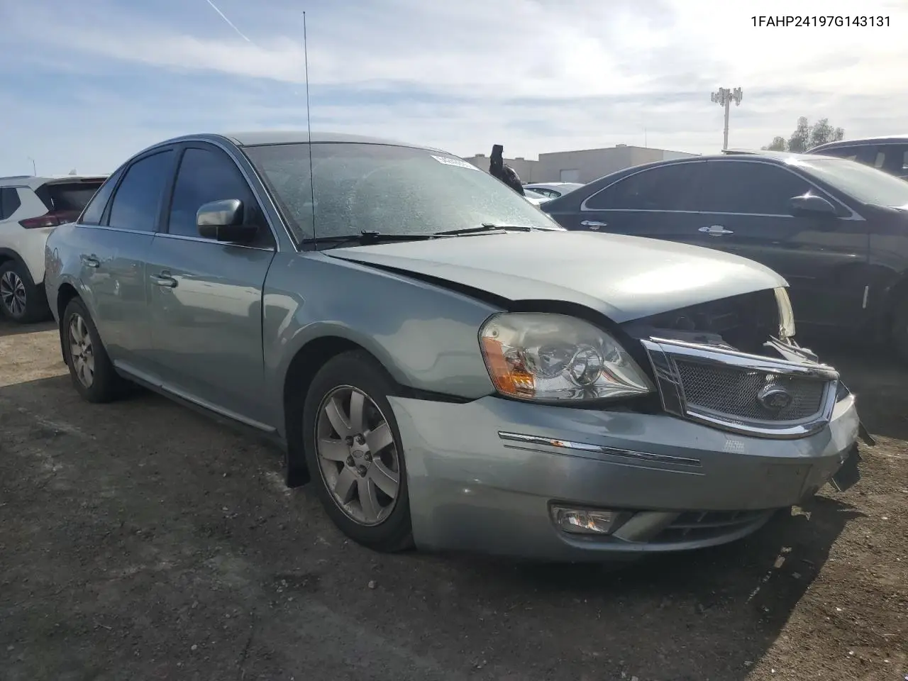 2007 Ford Five Hundred Sel VIN: 1FAHP24197G143131 Lot: 54249095