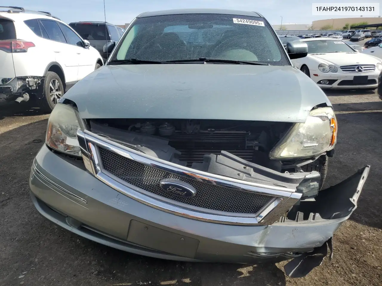 2007 Ford Five Hundred Sel VIN: 1FAHP24197G143131 Lot: 54249095
