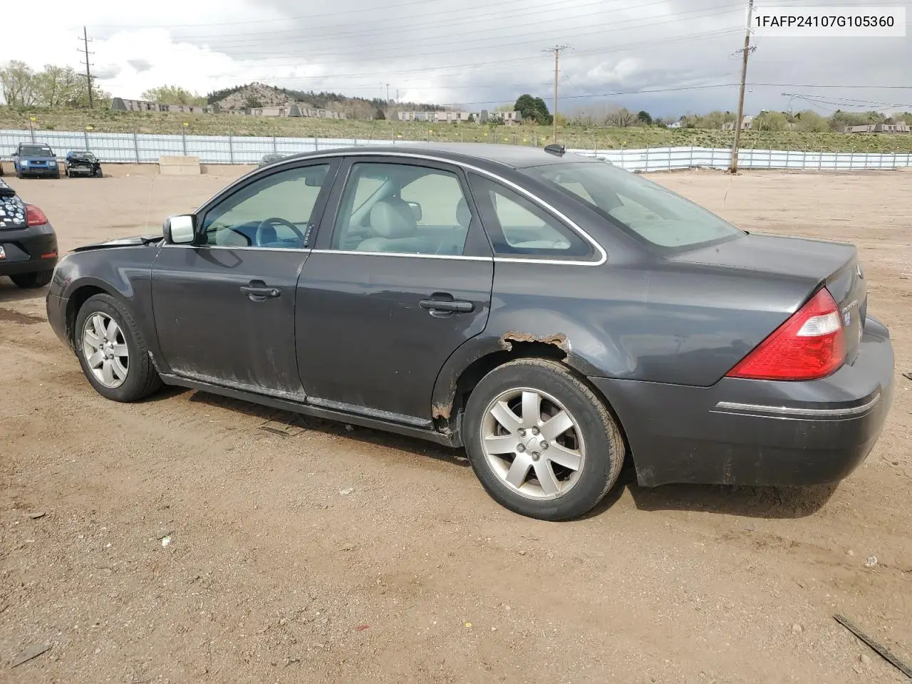 2007 Ford Five Hundred Sel VIN: 1FAFP24107G105360 Lot: 54726665