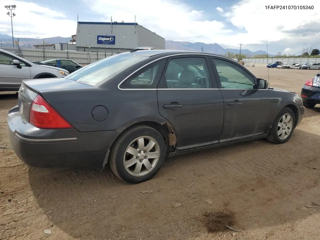 2007 Ford Five Hundred Sel VIN: 1FAFP24107G105360 Lot: 54726665
