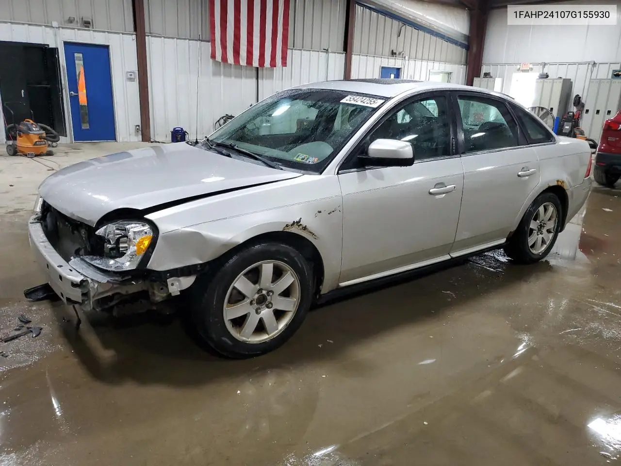 2007 Ford Five Hundred Sel VIN: 1FAHP24107G155930 Lot: 55424255