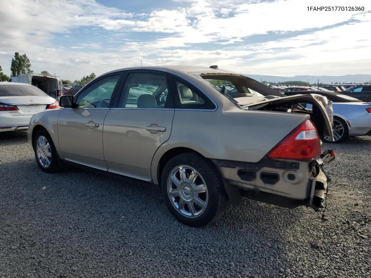 2007 Ford Five Hundred Limited VIN: 1FAHP25177G126360 Lot: 55829575