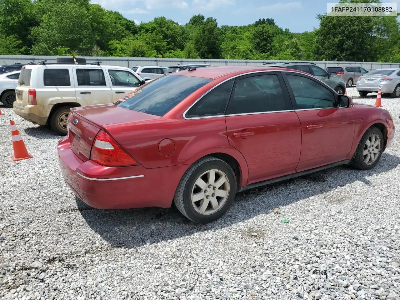 2007 Ford Five Hundred Sel VIN: 1FAFP24117G108882 Lot: 57325835