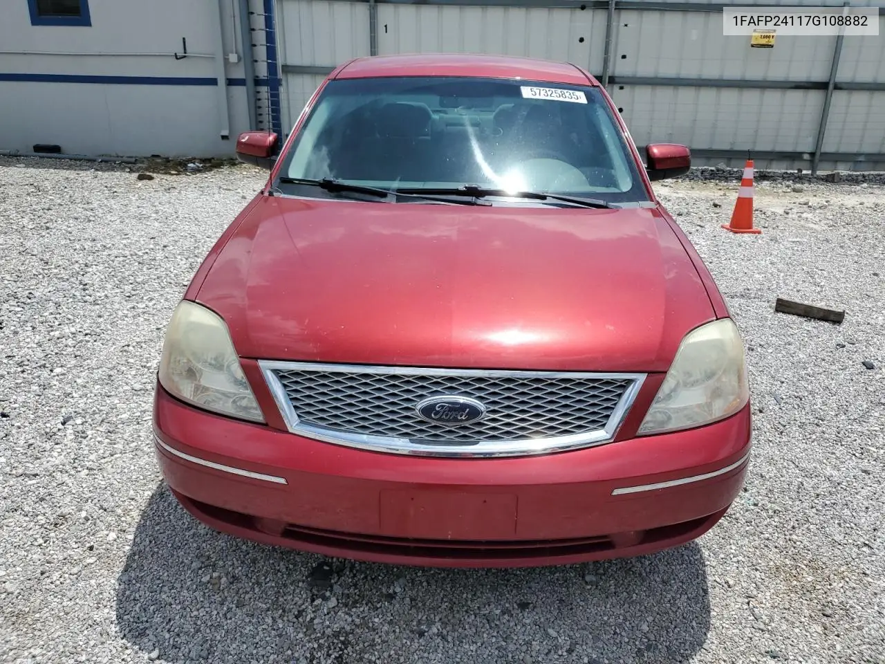 2007 Ford Five Hundred Sel VIN: 1FAFP24117G108882 Lot: 57325835