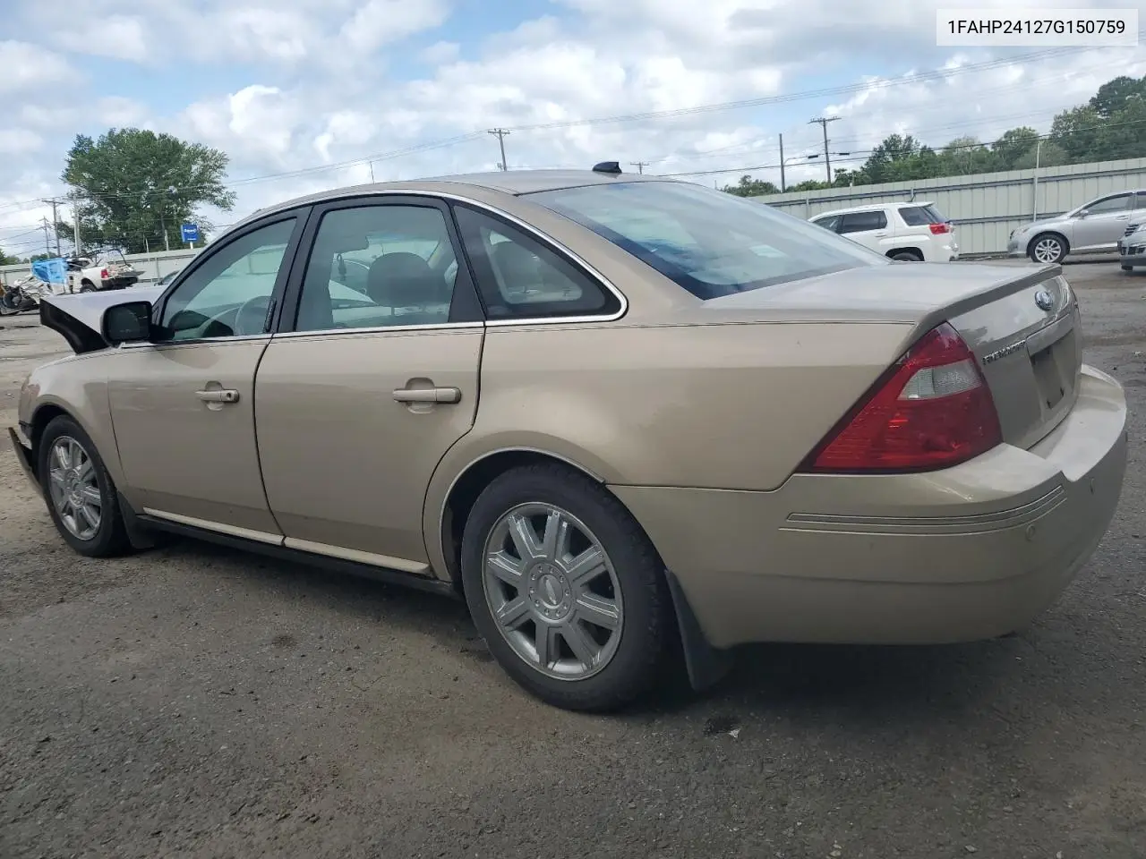 2007 Ford Five Hundred Sel VIN: 1FAHP24127G150759 Lot: 58405375