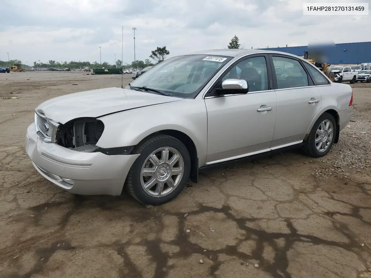 2007 Ford Five Hundred Limited VIN: 1FAHP28127G131459 Lot: 58977415
