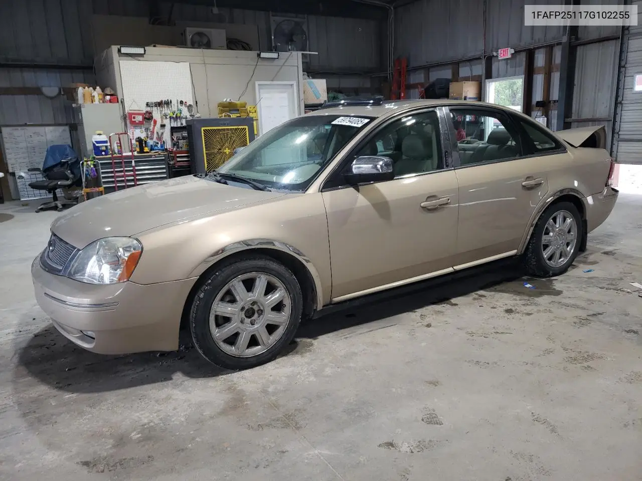 2007 Ford Five Hundred Limited VIN: 1FAFP25117G102255 Lot: 59794085