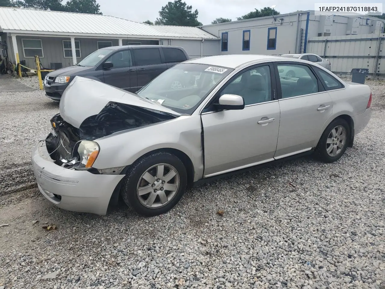 2007 Ford Five Hundred Sel VIN: 1FAFP24187G118843 Lot: 59888465