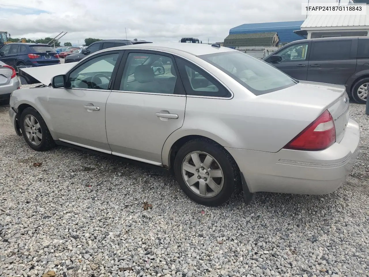 2007 Ford Five Hundred Sel VIN: 1FAFP24187G118843 Lot: 59888465