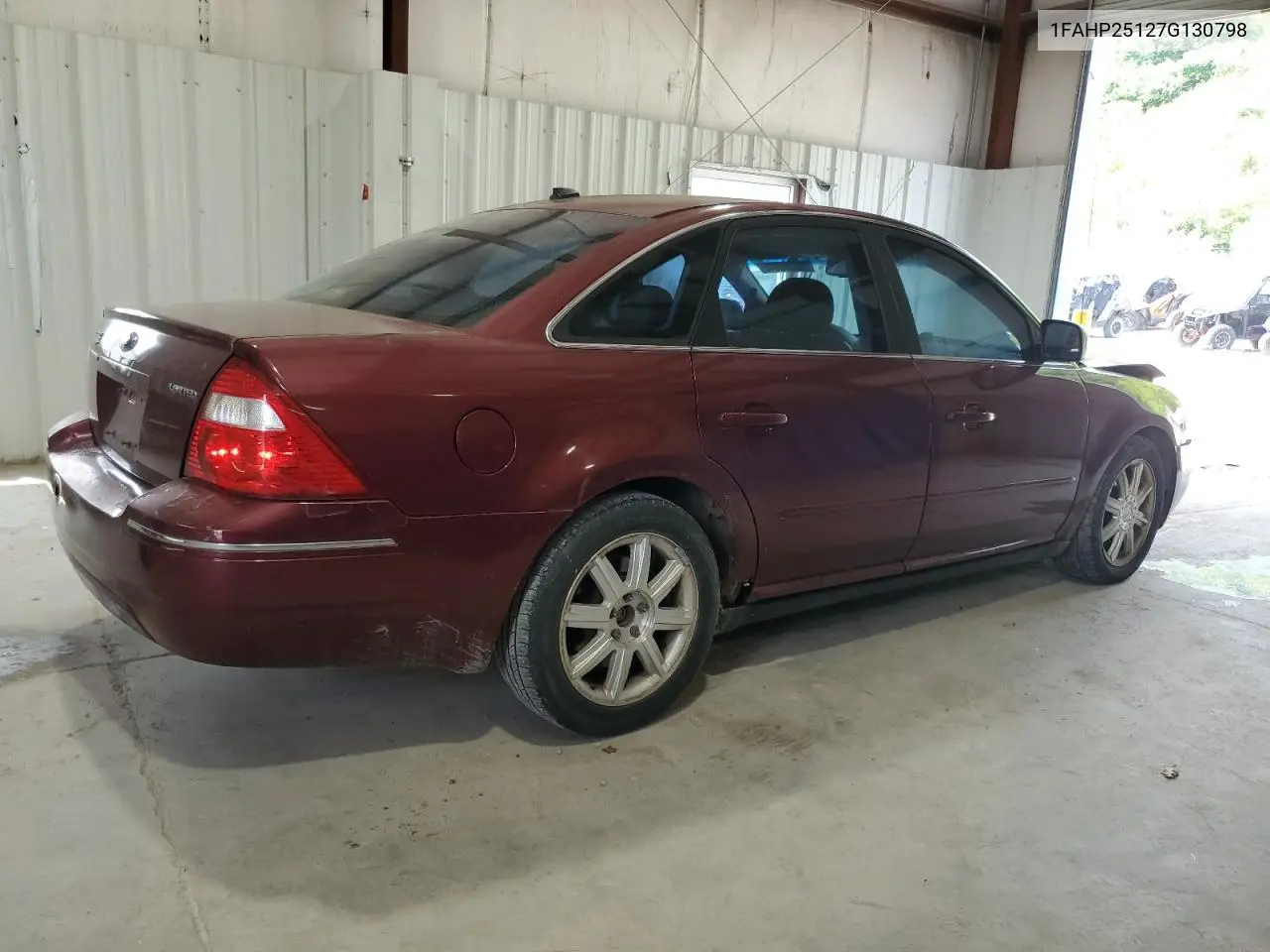 2007 Ford Five Hundred Limited VIN: 1FAHP25127G130798 Lot: 60360345