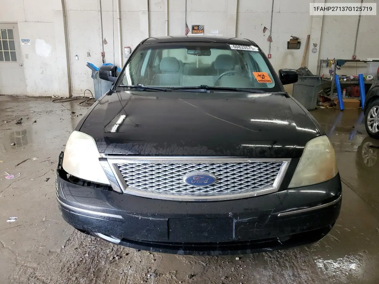 2007 Ford Five Hundred Sel VIN: 1FAHP27137G125719 Lot: 60833575