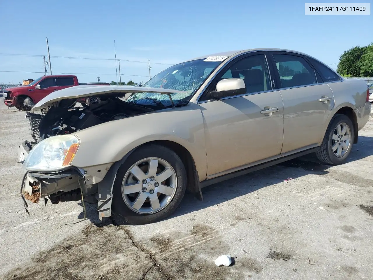 2007 Ford Five Hundred Sel VIN: 1FAFP24117G111409 Lot: 61403575