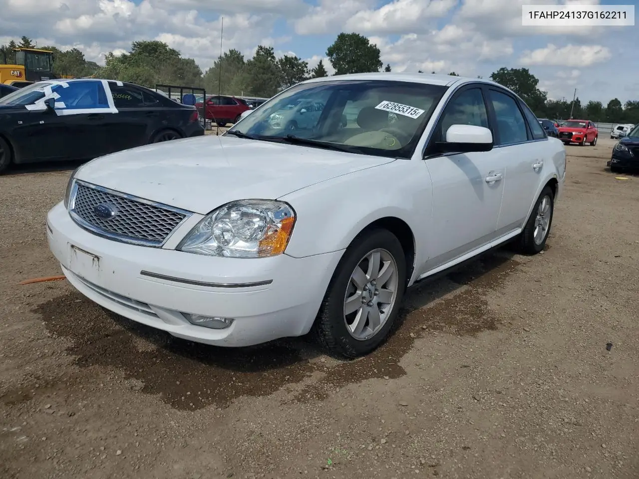 2007 Ford Five Hundred Sel VIN: 1FAHP24137G162211 Lot: 62855315