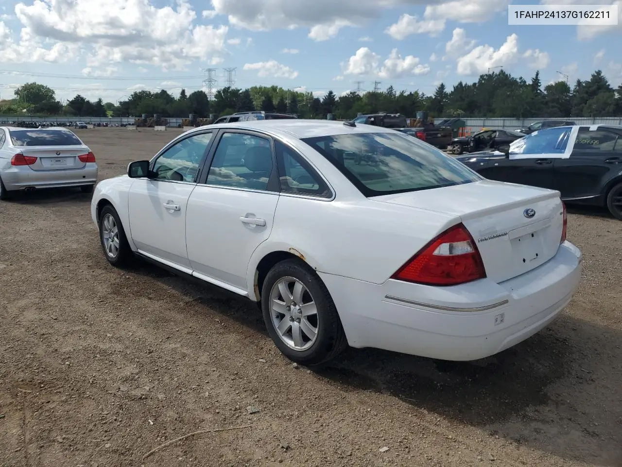 2007 Ford Five Hundred Sel VIN: 1FAHP24137G162211 Lot: 62855315